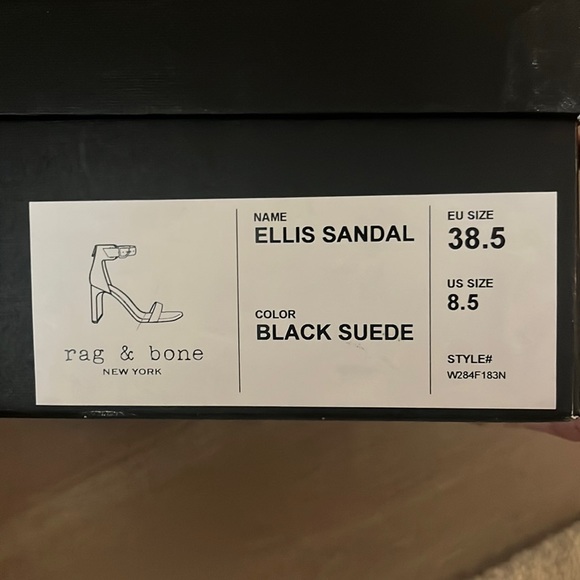 Rag & Bone Ellis Suede Sandal - Picture 15 of 16